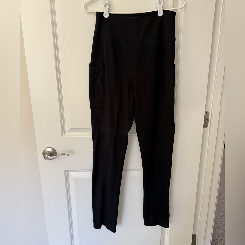 Jaanuu black scrub leggings